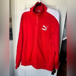Puma Vibrant Red Sports Jacket